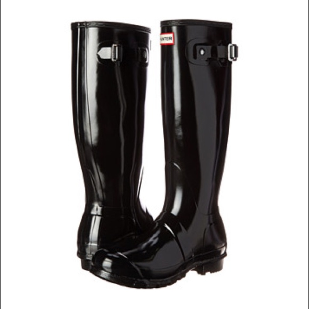 Original Tall Gloss Black Hunter Boots